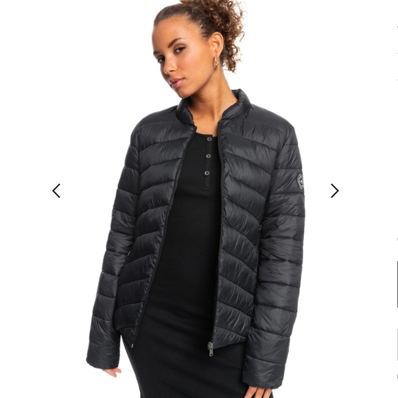 NWT Roxy Coast Road Puffy Zip Up Jacket - Picture 2 of 14
